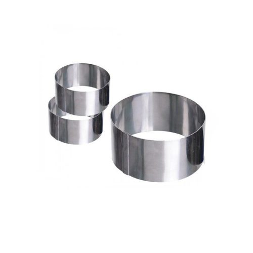 Set 3 coppapasta in acciaio inox 6-8-10 cm - Tognana